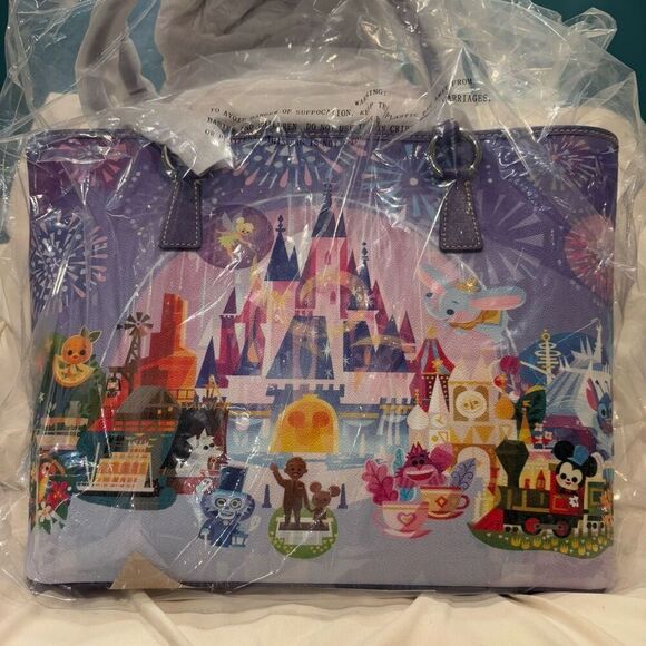 Dooney & Bourke Disney Parks Joey Chou Castle Tote Bag NWT - Picture 5 of 8